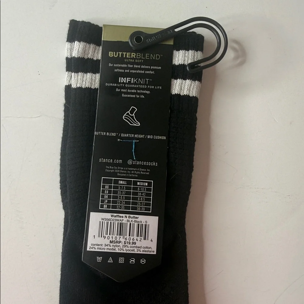 Stance Assortment of Socks. 3 Pairs. Small
